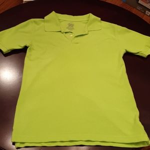 Boys Large (10-12) Short-Sleeved Collared Shirt